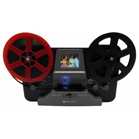 Wolverine Publishing Llc Wolverine F2DMM100 8 mm & Super 8 Movie Reels to Digital Movie Maker F2DMM100